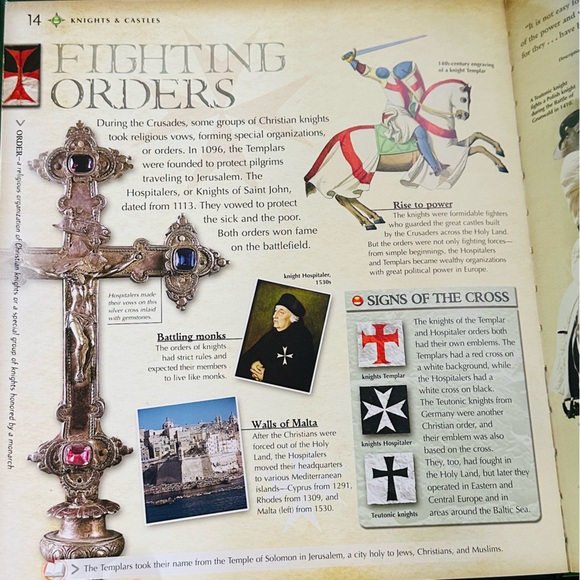 Navigators Knights & Castles Hardcover Picture Book - Picture 13 of 16